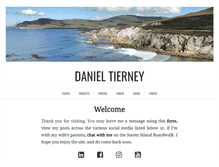 Tablet Screenshot of daniel-tierney.net